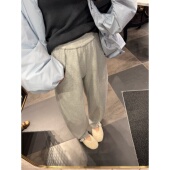 Tannin赤兔 满分裤 ski 型内里高密度暖绒直筒显瘦休闲卫裤 女秋