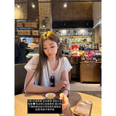 V领100竹节棉卷边短袖 ski 夏日氧气tee Tannin赤兔 T恤女春