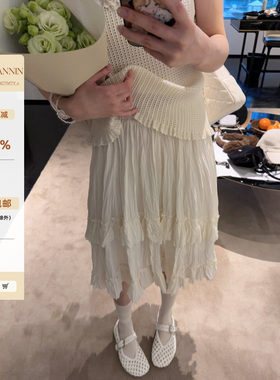 skibyTannin重磅肌理感半身裙