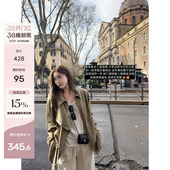 27圣马力诺 ski Tannin赤兔 设计感飞机扣斜襟盘扣水洗外套