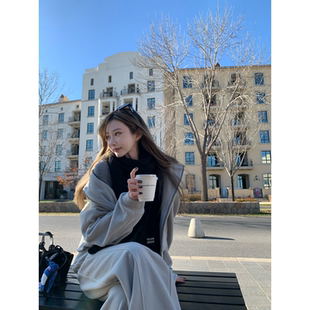 ski by Tannin 冬日遛弯组套装 310克加厚双面摇粒绒卫衣卫裤套装