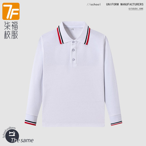t恤长袖polo衫定制小学生校服