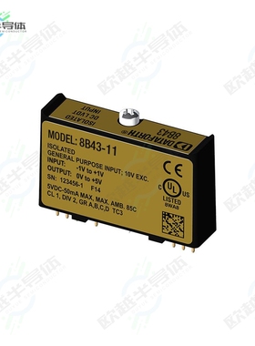 8B43-11[传感器DC LVDT INPUT MODULE]
