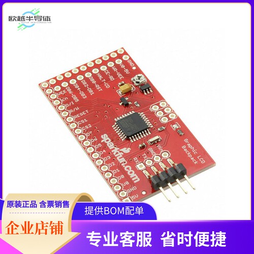 LCD-09352【SPARKFUN GRAPHIC LCD SERIAL BACK】开发板 套件 编
