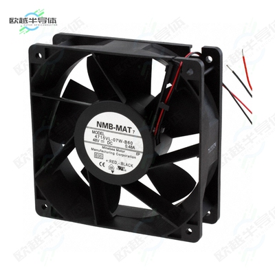 4715VL-07W-B60-E00[风扇FAN AXIAL 120X38MM 48VDC WIRE]