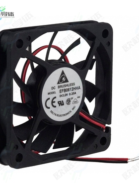 EFB0612HHA[风扇FAN AXIAL 60X10MM 12VDC WIRE]