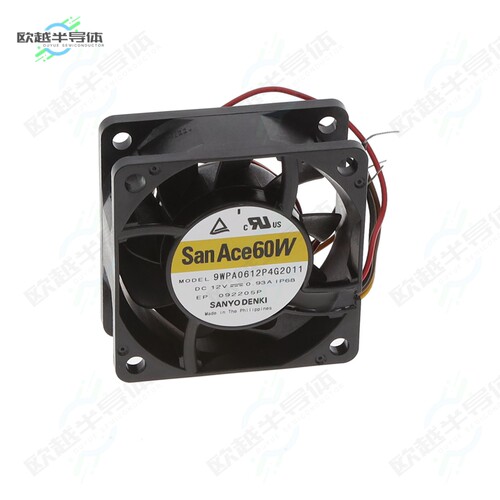 9WPA0612P4G2011[风扇60X25MM 12VDC IP68 RBLS -40C TAC]