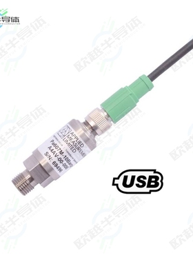 Pa600U-1barg-A2AV-1.5-000[传感器0 to 1 bar USB Pressure Sens