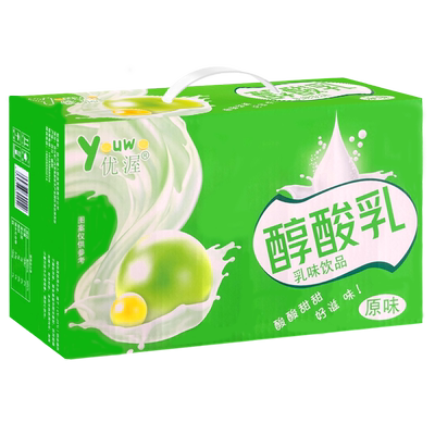 优渥盒装250ml果味饮品四川酸甜