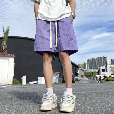 悟空有货夏季户外速干运动伞兵短裤男女潮牌街头宽松百搭五分裤子