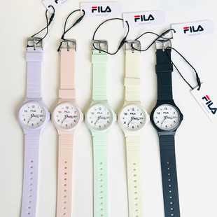 fila斐乐电子手表礼盒女款 学生初高中青少年男生专用只看时间夜光