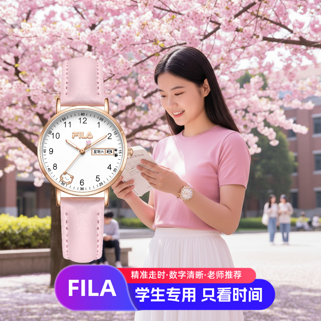 FILA斐乐学生手表初高中可爱礼物