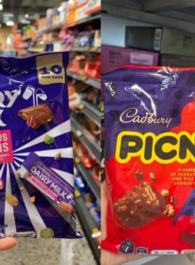 现货澳洲Cadbury吉百利 考拉蜂巢脆心青蛙牛奶巧克力独立包装160g