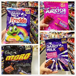 现货澳洲Cadbury吉百利 考拉蜂巢脆心青蛙牛奶巧克力独立包装160g