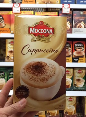现货新款澳洲 moccona摩可纳经典烘培速溶咖啡 10条装新包装kfei