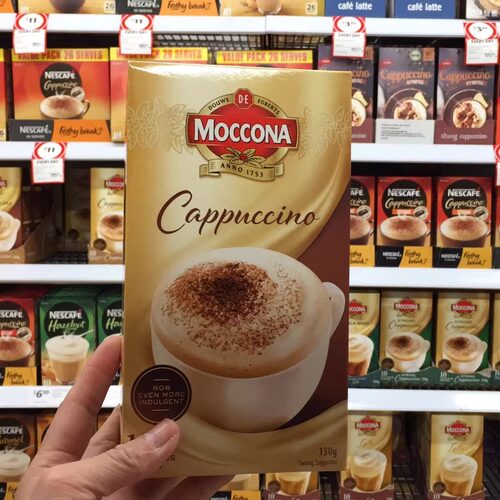 现货新款moccona速溶咖啡条装