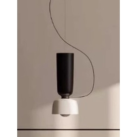 北欧现代简约餐厅吧台吊灯饭厅卧室床头装 奶茶店单头灯 饰创意个性