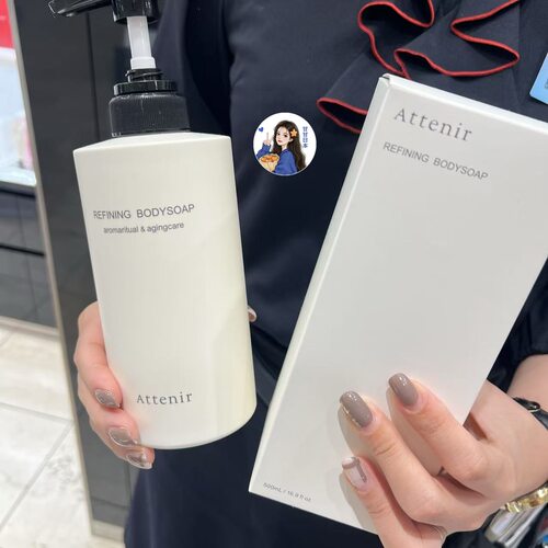 日本专柜 ATTENIR艾天然新品马鞭草柑橘清新保湿沐浴露 500ml