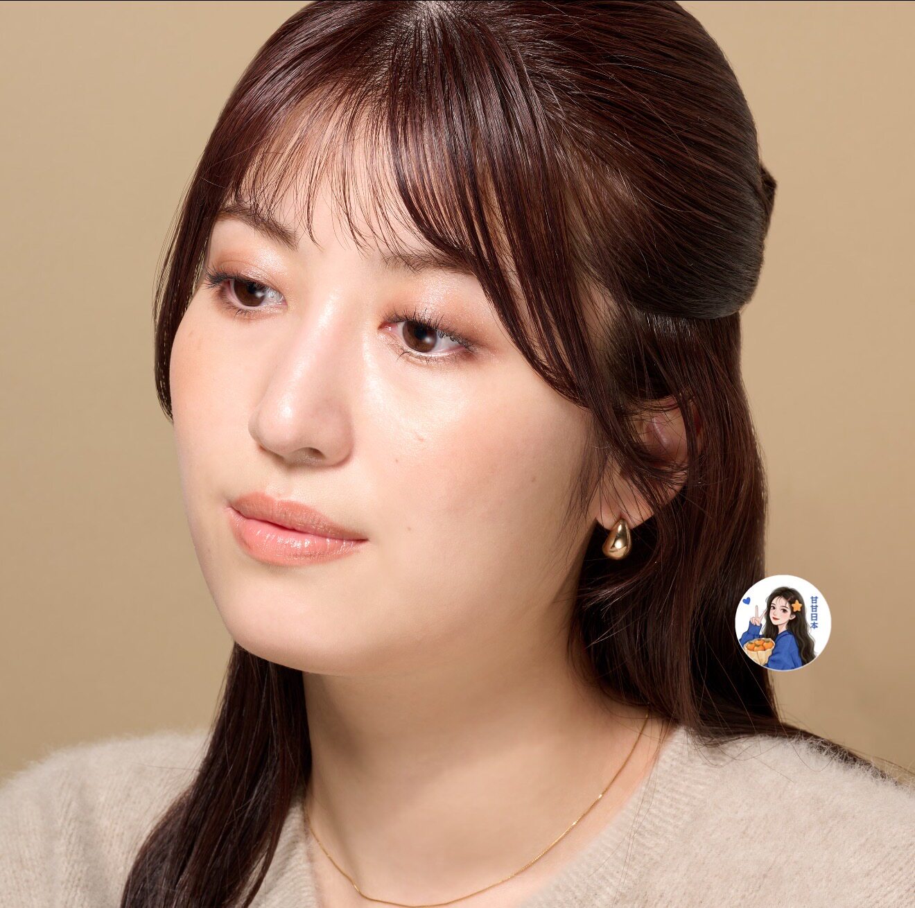 日系妆容～日本Suqqu眼影L02瓏雪華/眼影M04深焦/眼线笔04浅棕色