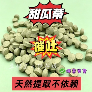 甜瓜蒂片催吐神器不依赖吃播用品抠吐神器瓜蒂片苦丁茶中药材涌吐