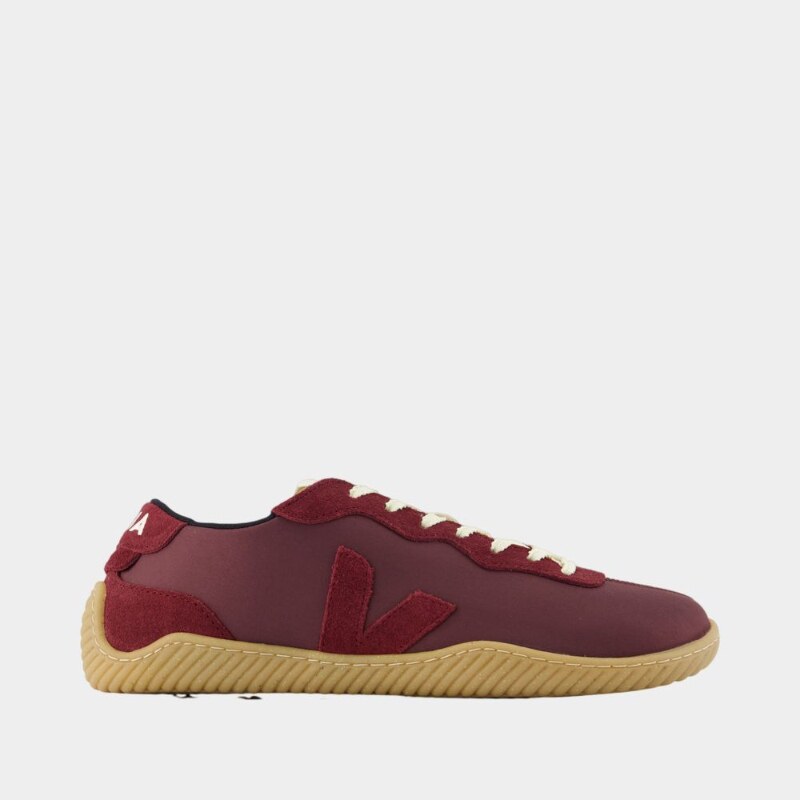 Veja Jitsu X Baserange 运动鞋 - 尼龙 - 酒红色