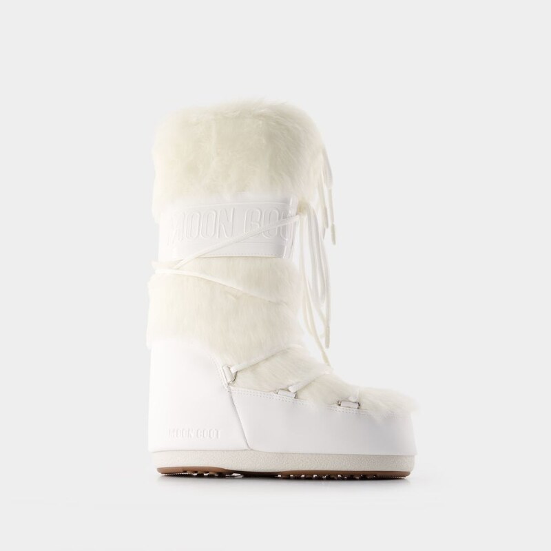 Moon Boot Icon 靴子 - 合成材质- 白色