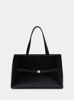 TOTEME Naplack 休闲购物袋 - 皮质 - 黑色