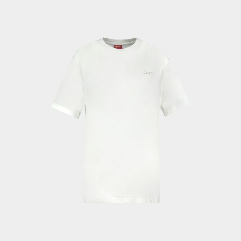 Kenzo Gots Signature T恤 - 纯棉 - 白色