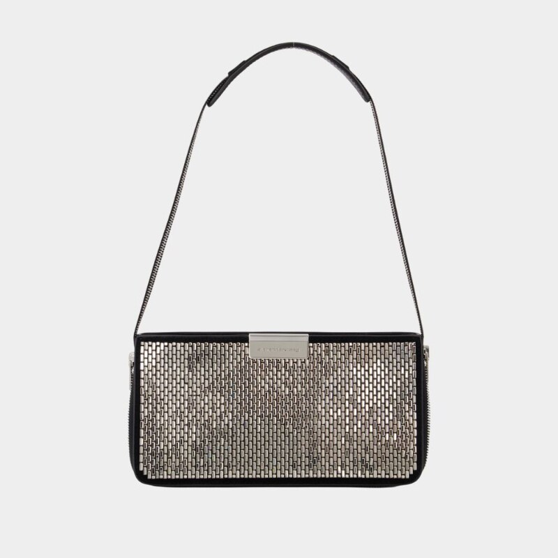 亚历山大王 Alexander Wang Siren包-皮质-黑色