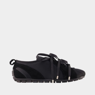 Simone Rocha 芭蕾舞鞋防滑训练鞋 - 合成材料 - 黑色