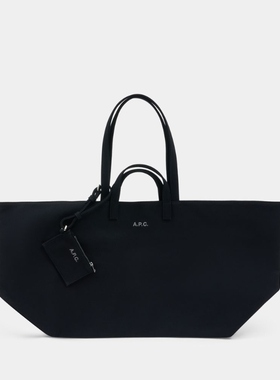 A.P.C. Le Drummer 购物袋 - 棉质 - 黑色