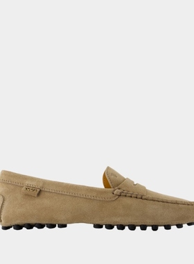 TODS Gommino 乐福鞋 -皮质 棕色
