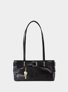 Osoi 黑色皮制单肩包