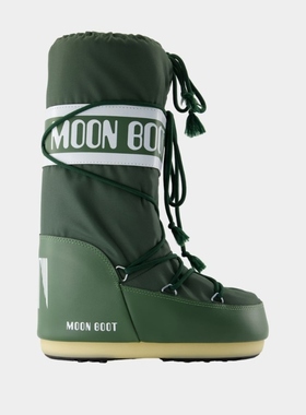 Moon Boot Icon Boots 合成材质 雪地靴高帮尼龙长靴