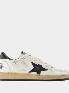 GOLDEN GOOSE Ballstar 运动鞋 -皮质 白色
