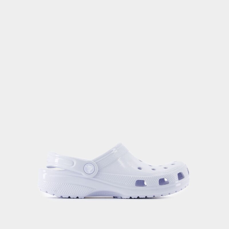 Crocs Classic High Shine 白色热塑材料凉鞋