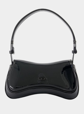 DIESEL Play Clutch 合成材质 手拿包 黑色