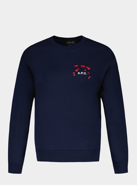 【粉丝专享】A.P.C. Valentin 棉质长袖卫衣