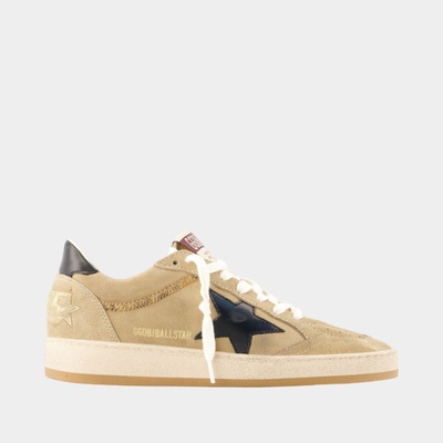 Golden Goose GGDB Ball Star运动鞋-皮质-米色