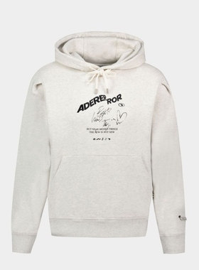 Ader Error Hoodie 白色棉质连帽衫