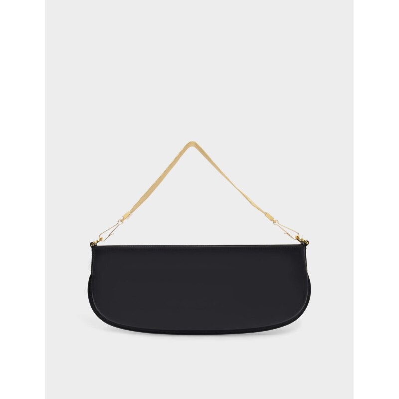 2折by far beverly 牛皮手提包 byfar腋下法棍包正品