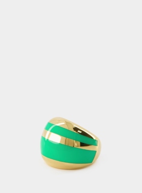 Aurelie Bidermann 镀金胶木戒指