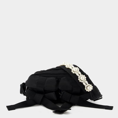 Simone Rocha Bum Bag 小众设计珍珠链条单肩包女斜挎小包手机包