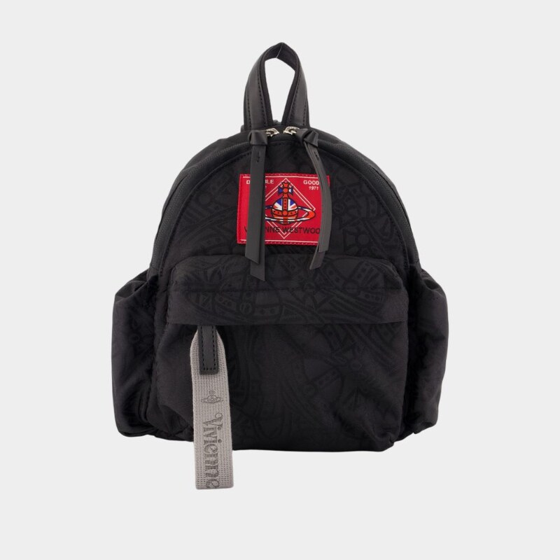 Vivienne Westwood 西太后 George双肩包S双肩包-合成材质-黑色