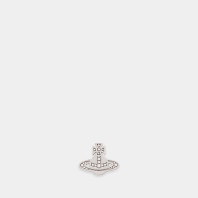 西太后 Vivienne Westwood Marinetta 单颗耳钉 - 金属 - 银色
