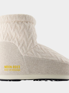 Moon Boot Mb X Gir Icon 低帮踝靴 - 亚克力 - 白色