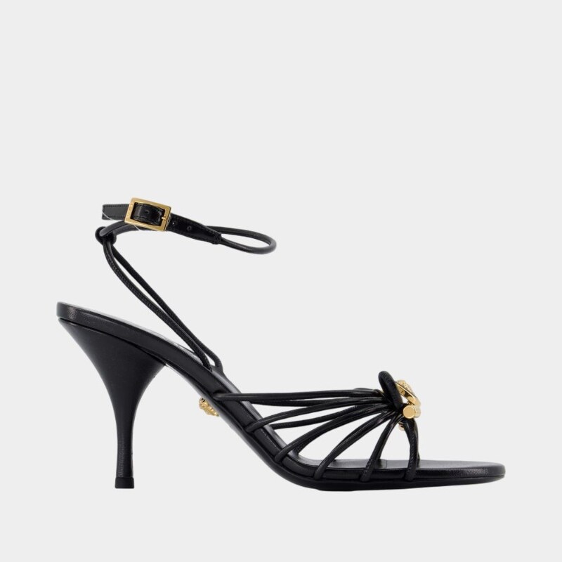 范思哲 Versace T.85 凉鞋 - 黑色-