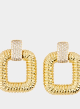 SELF PORTRAIT Knocker 耳环 金属 金色