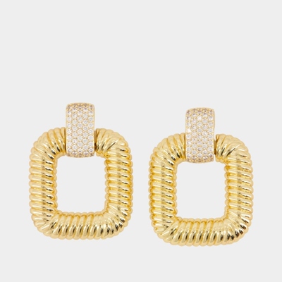 SELF PORTRAIT Knocker 耳环 金属 金色