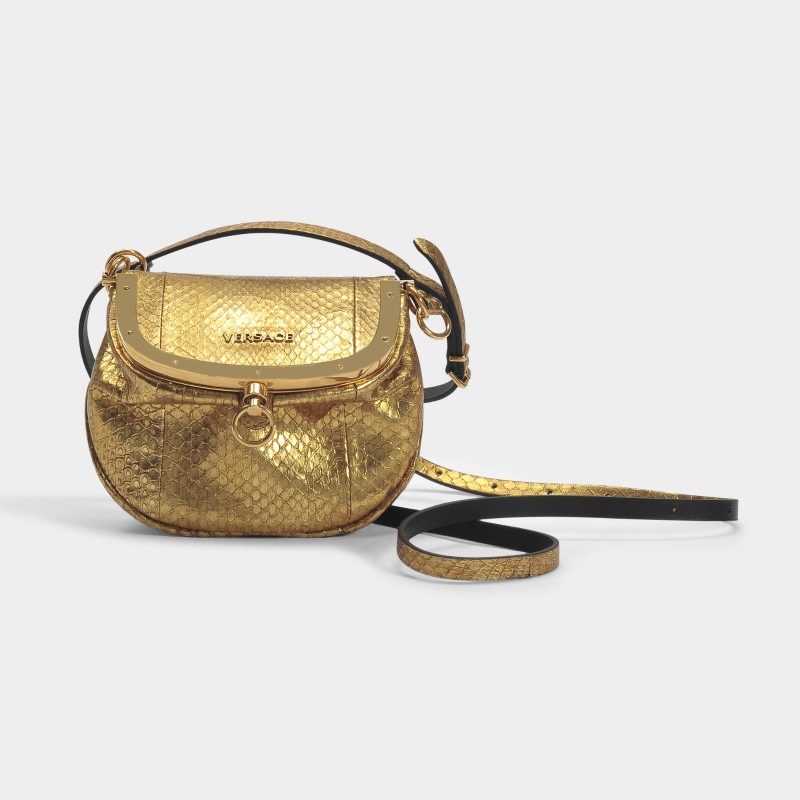 Versace Le Taj 范思哲小號女包 可愛小包 時尚單肩包 翻蓋斜挎包